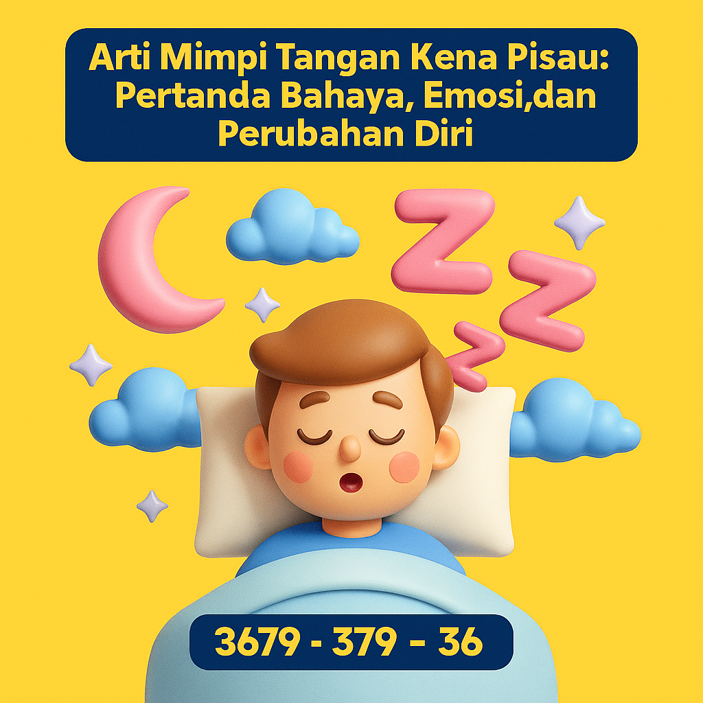 Arti Mimpi Tangan Kena Pisau: Pertanda Bahaya, Emosi, dan Perubahan Diri