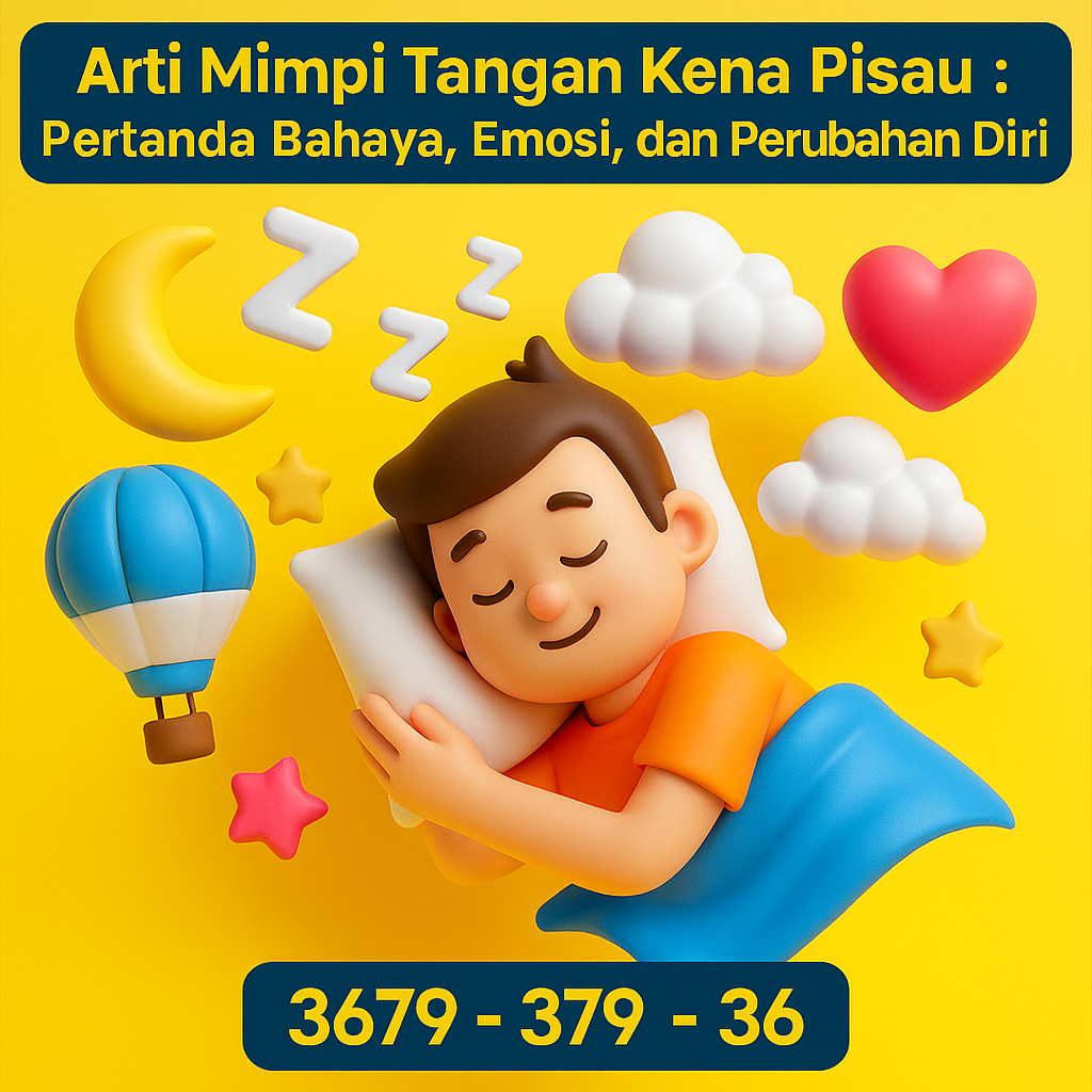 Arti Mimpi Tangan Kena Pisau: Pertanda Bahaya, Emosi, dan Perubahan Diri