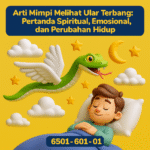 Arti Mimpi Melihat Ular Terbang: Pertanda Spiritual, Emosional, dan Perubahan Hidup