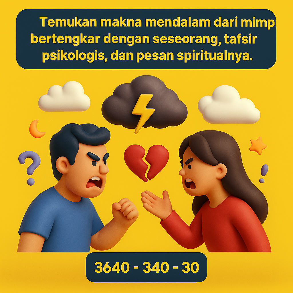 Arti Mimpi Bertengkar dengan Seseorang: Makna Emosional dan Pesan Tersembunyi di Baliknya