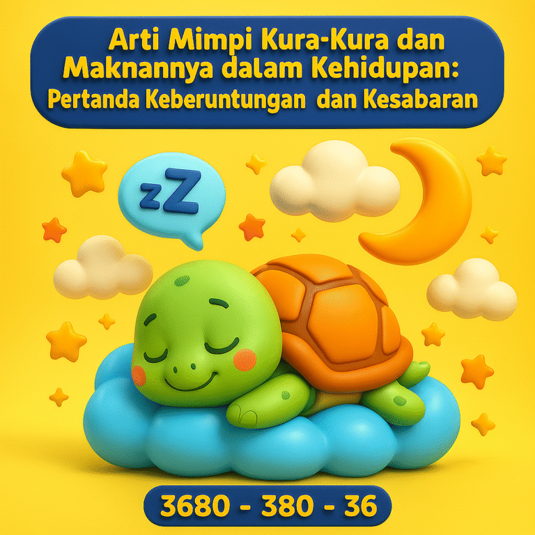 Arti Mimpi Kura-Kura: Simbol Ketekunan dan Perlindungan