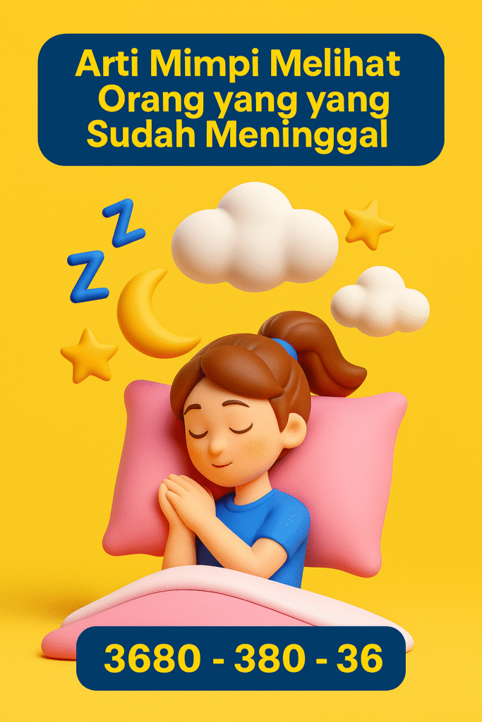 Temukan makna mendalam di balik mimpi melihat orang yang sudah meninggal. Simbol spiritual, pesan batin, dan tafsir lengkap di sini.