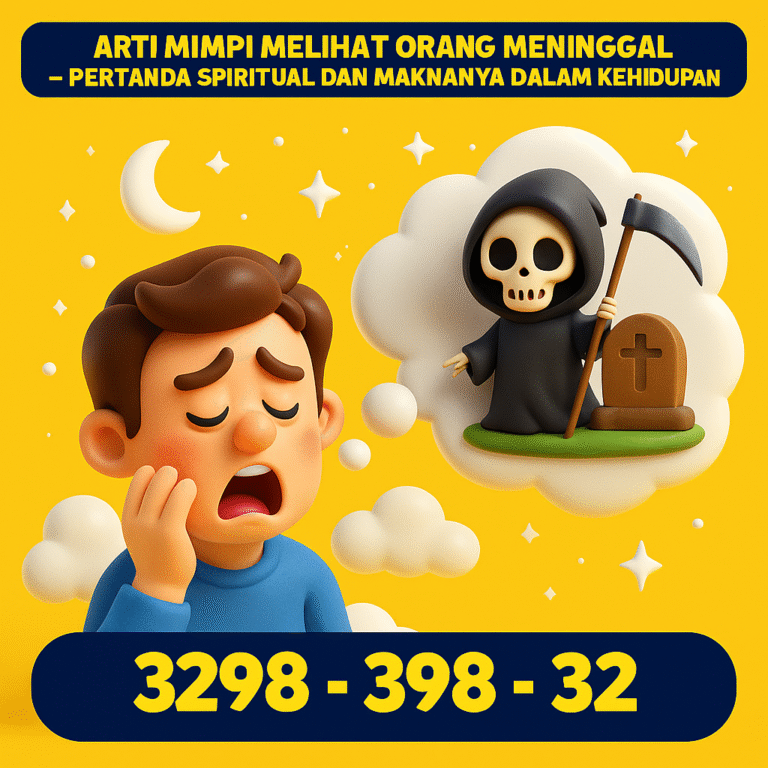 Temukan makna spiritual dan psikologis di balik mimpi melihat orang meninggal. Simak tafsir lengkapnya di sini.