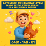Temukan makna lengkap mimpi menangkap ayam yang sering dikaitkan dengan datangnya rezeki, keberhasilan, dan peluang baru dalam hidup.