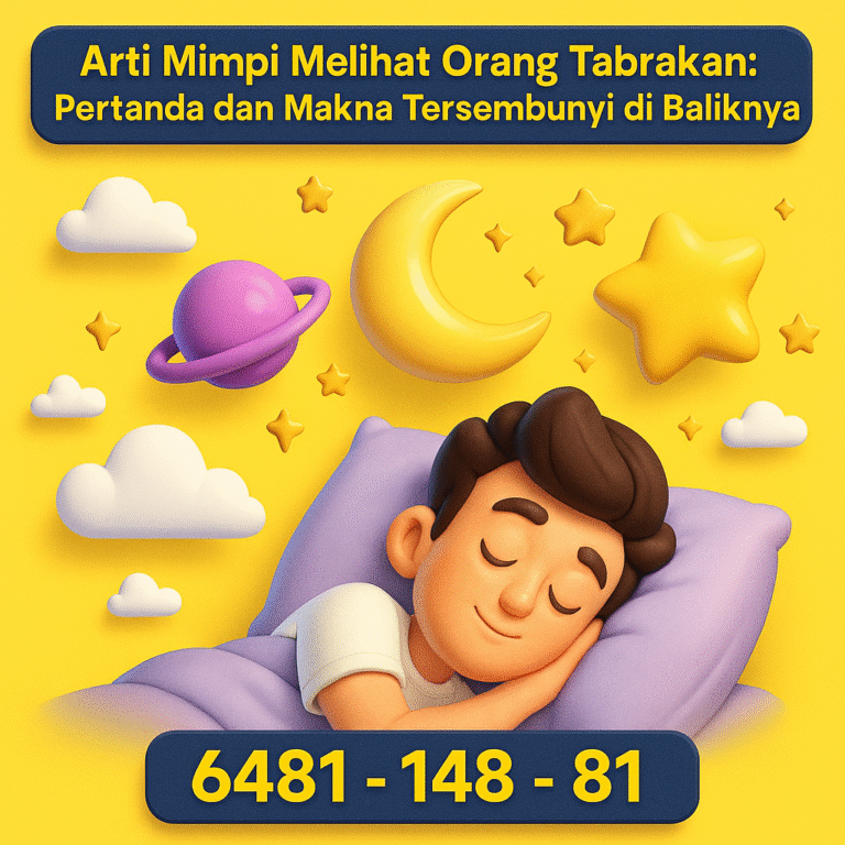 Arti Mimpi Melihat Orang Tabrakan: Pertanda dan Makna Tersembunyi di Baliknya