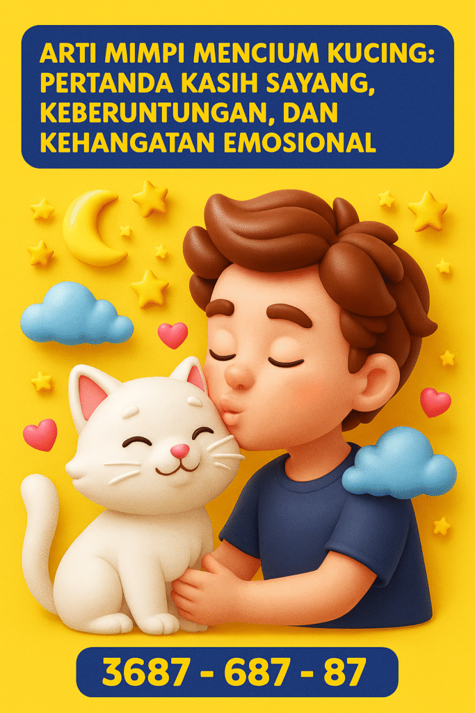 Arti Mimpi Mencium Kucing: Pertanda Kasih Sayang, Keberuntungan, dan Kehangatan Emosional
