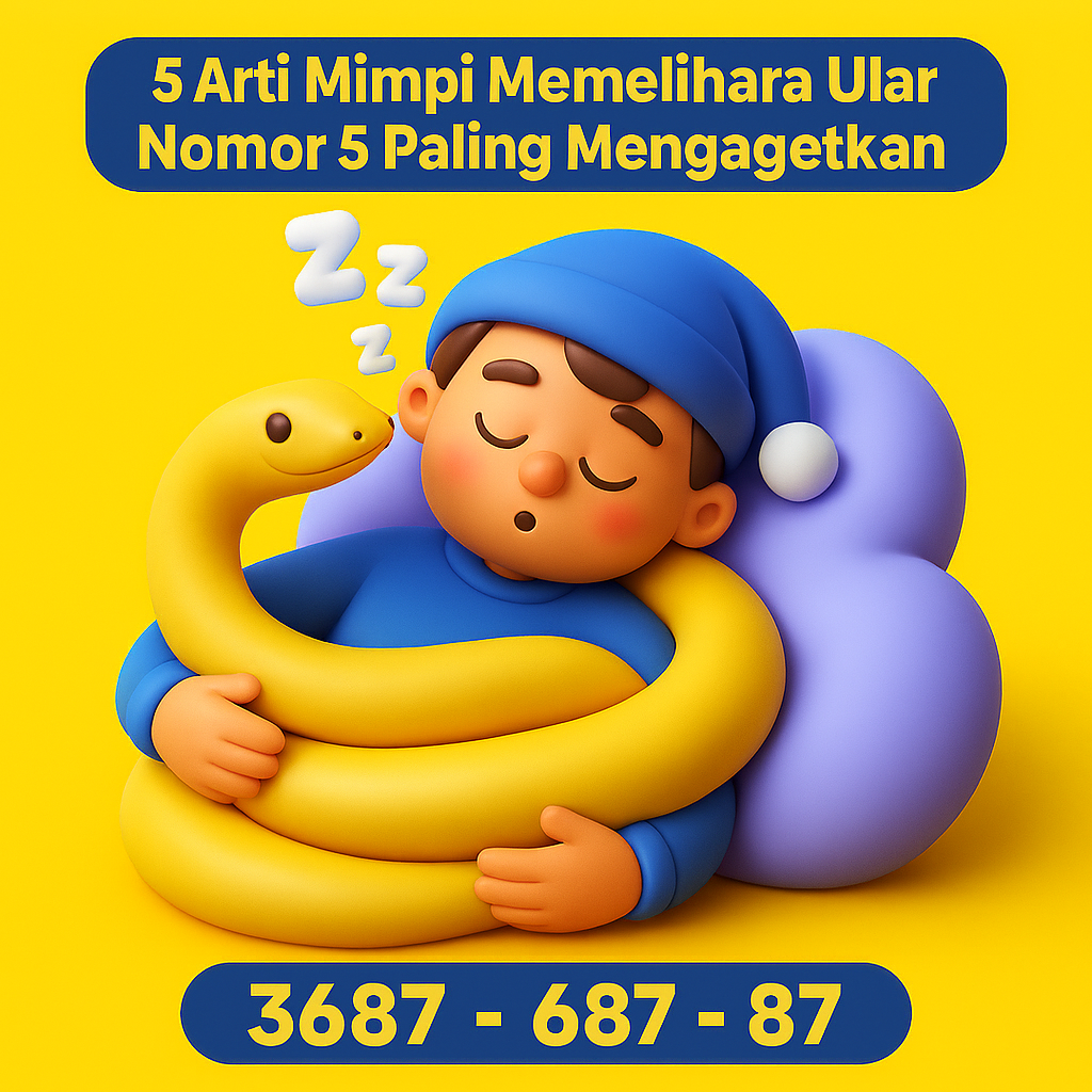 Makna mendalam mimpi memelihara ular lengkap dengan tafsir, simbol emosi, dan tanda perubahan besar dalam hidup.