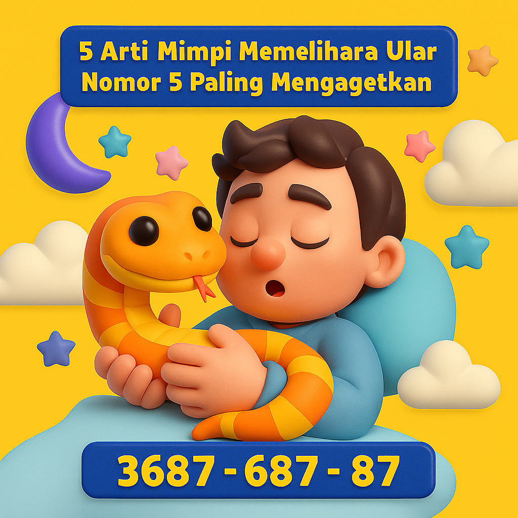 Makna mendalam mimpi memelihara ular lengkap dengan tafsir, simbol emosi, dan tanda perubahan besar dalam hidup.