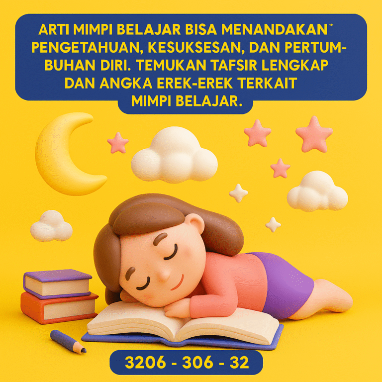 Arti Mimpi Belajar: Tafsir, Makna, dan Erek-Erek Angka