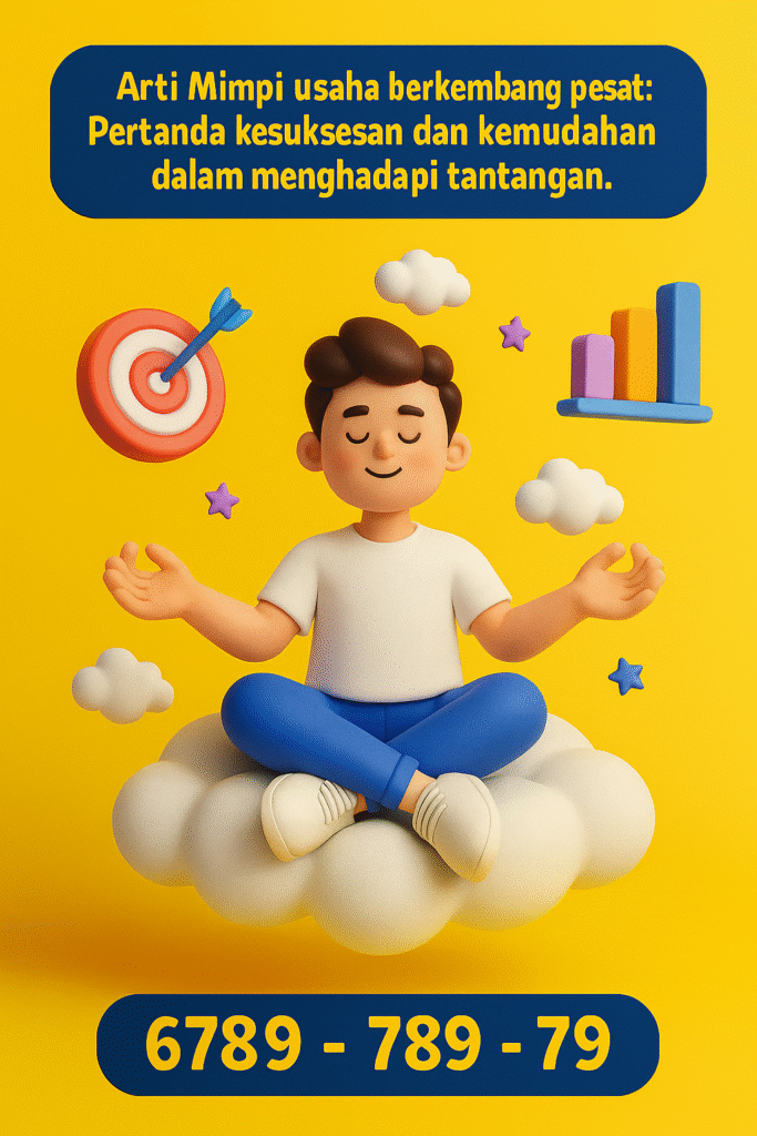 Temukan arti mimpi punya usaha berkembang, tafsir psikologis, dan angka erek-erek 2D, 3D, 4D lengkap untuk optimasi konten Anda.