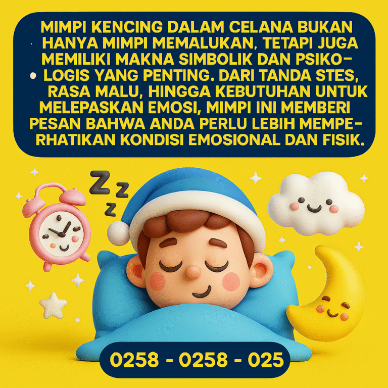 Arti Mimpi Kencing Dalam Celana: Makna, Tafsir, dan Erek-Erek