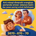 Makna lengkap mimpi dimarahi orangtua: pertanda emosi, tekanan batin, dan pesan penting untuk kehidupan.