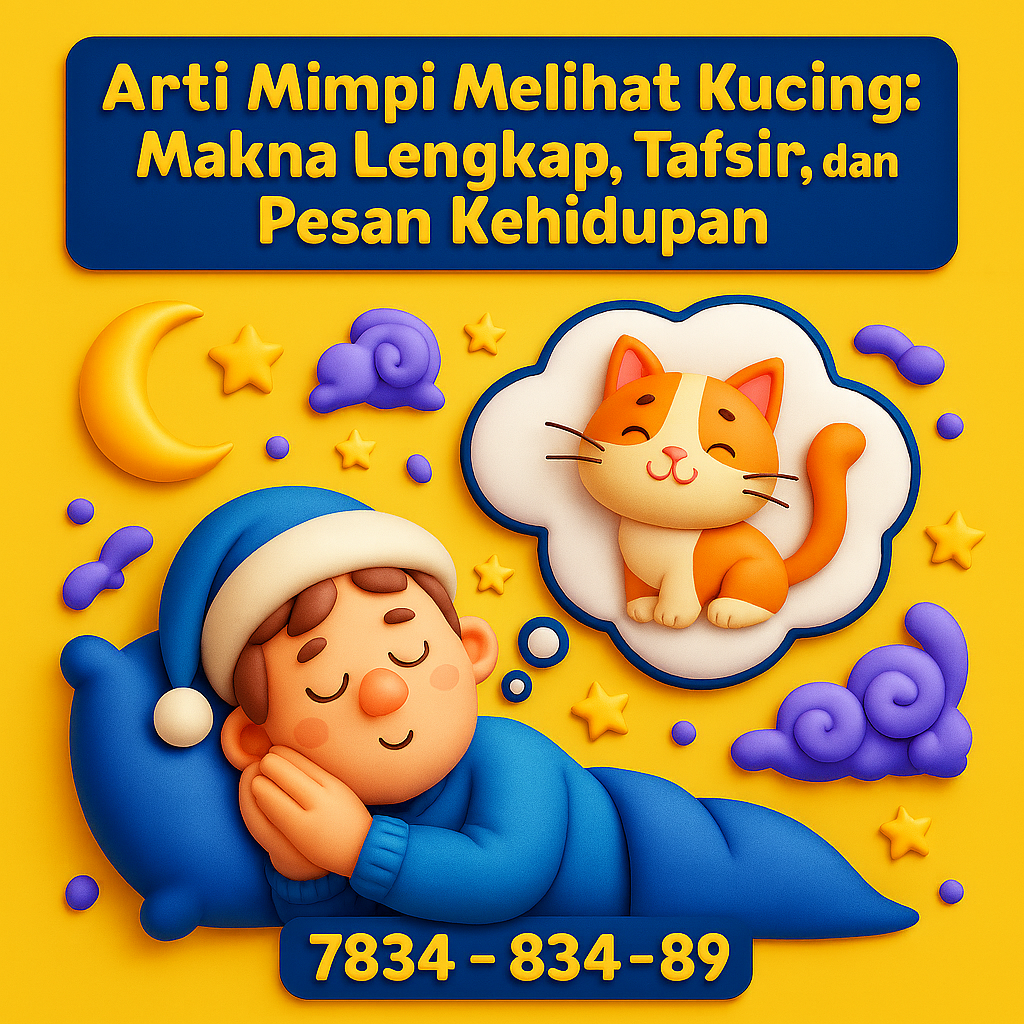 Arti Mimpi Melihat Kucing: Makna Lengkap, Tafsir, dan Pesan Kehidupan