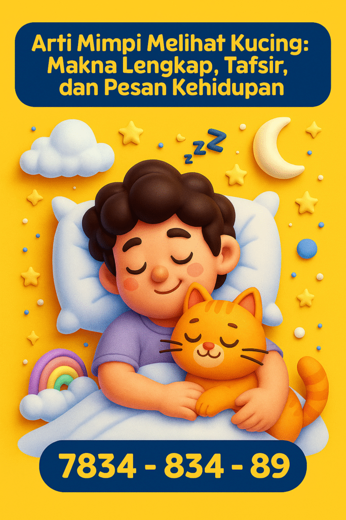 Arti Mimpi Melihat Kucing: Makna Lengkap, Tafsir, dan Pesan Kehidupan