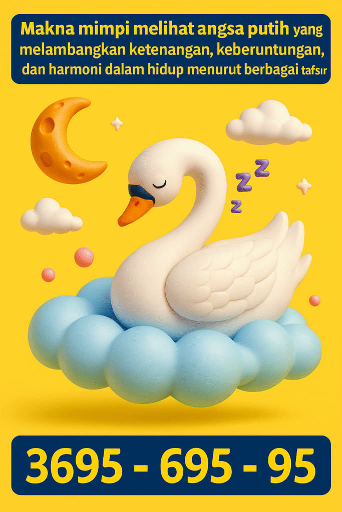 Arti Mimpi Melihat Angsa Putih