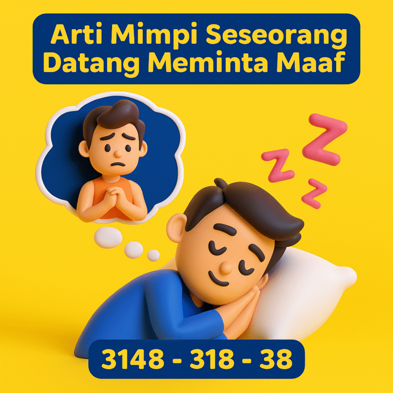 Arti Mimpi Seseorang Datang Meminta Maaf