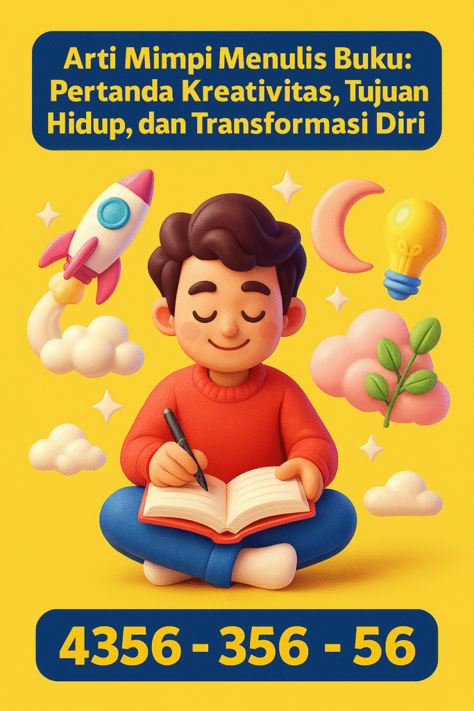 Arti Mimpi Menulis Buku: Pertanda Kreativitas, Tujuan Hidup, dan Transformasi Diri