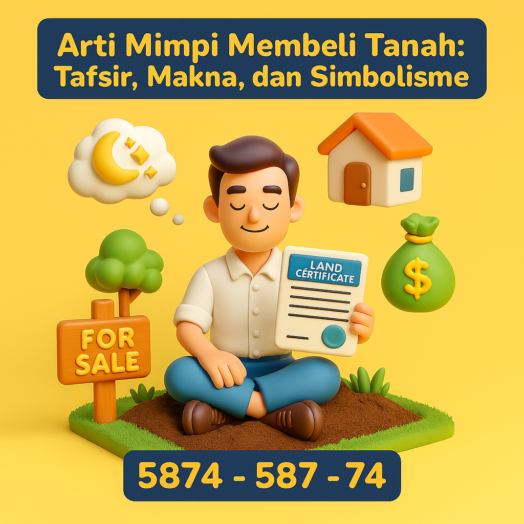Arti Mimpi Membeli Tanah: Tafsir, Makna, dan Simbolisme