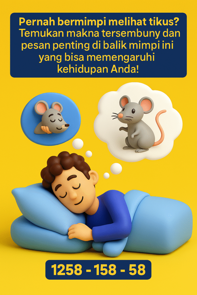 Arti Mimpi Melihat Tikus: Makna, Simbol, dan Pesan Tersembunyi dalam Hidup Anda