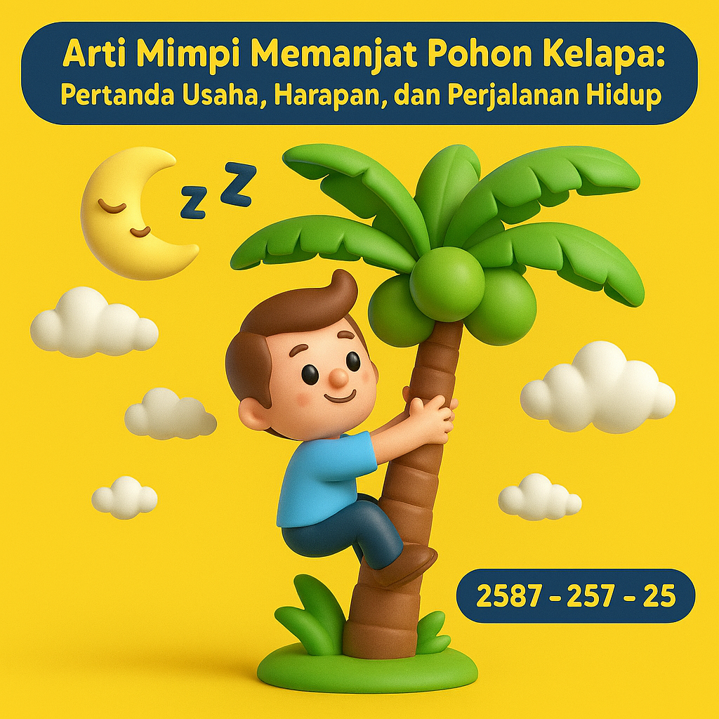 Arti Mimpi Memanjat Pohon Kelapa: Pertanda Usaha, Harapan, dan Perjalanan Hidup
