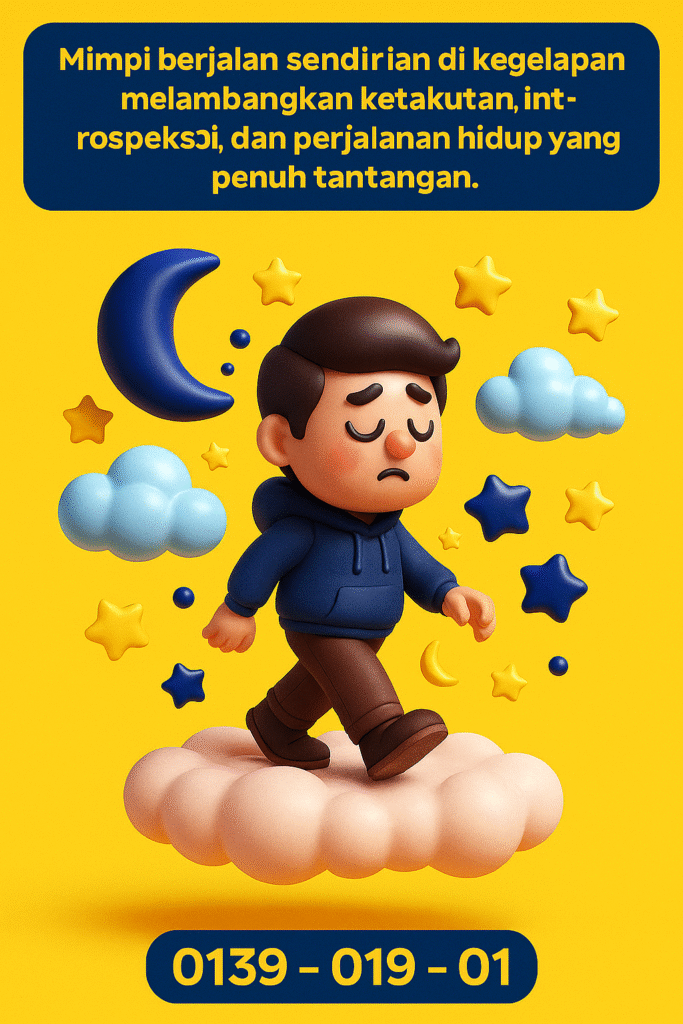 Arti Mimpi Berjalan Sendirian di Kegelapan: Pertanda Perjalanan Hidup dan Rasa Takut