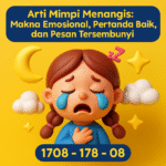 Arti Mimpi Menangis: Makna Emosional, Pertanda Baik, dan Pesan Tersembunyi