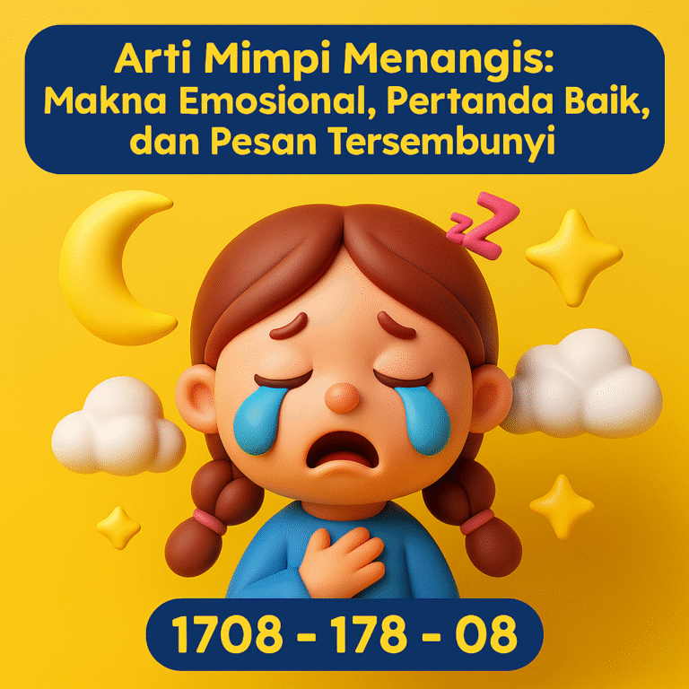 Arti Mimpi Menangis: Makna Emosional, Pertanda Baik, dan Pesan Tersembunyi