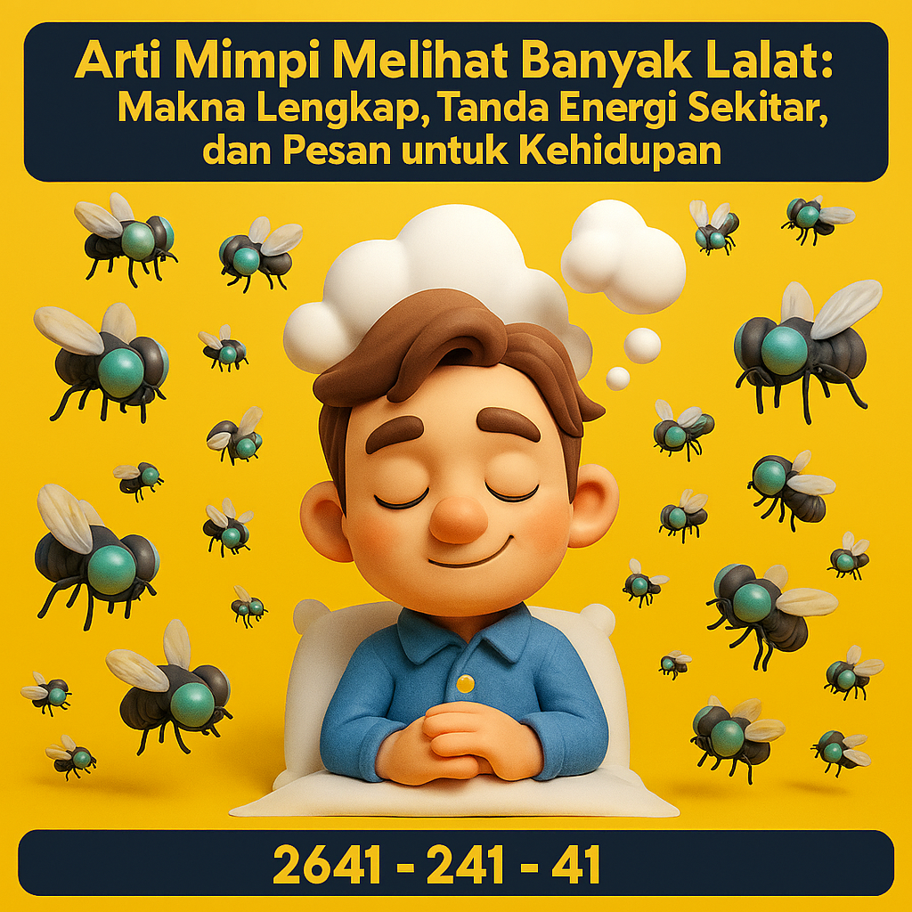 Arti Mimpi Melihat Banyak Lalat: Makna Lengkap, Tanda Energi Sekitar, dan Pesan untuk Kehidupan