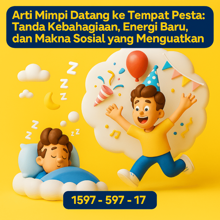 Arti Mimpi Datang ke Tempat Pesta: Tanda Kebahagiaan, Energi Baru, dan Makna Sosial yang Menguatkan