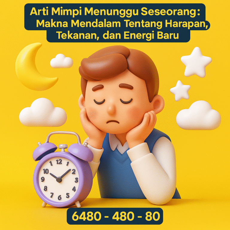 Arti Mimpi Menunggu Seseorang: Makna Mendalam Tentang Harapan, Tekanan, dan Energi Baru