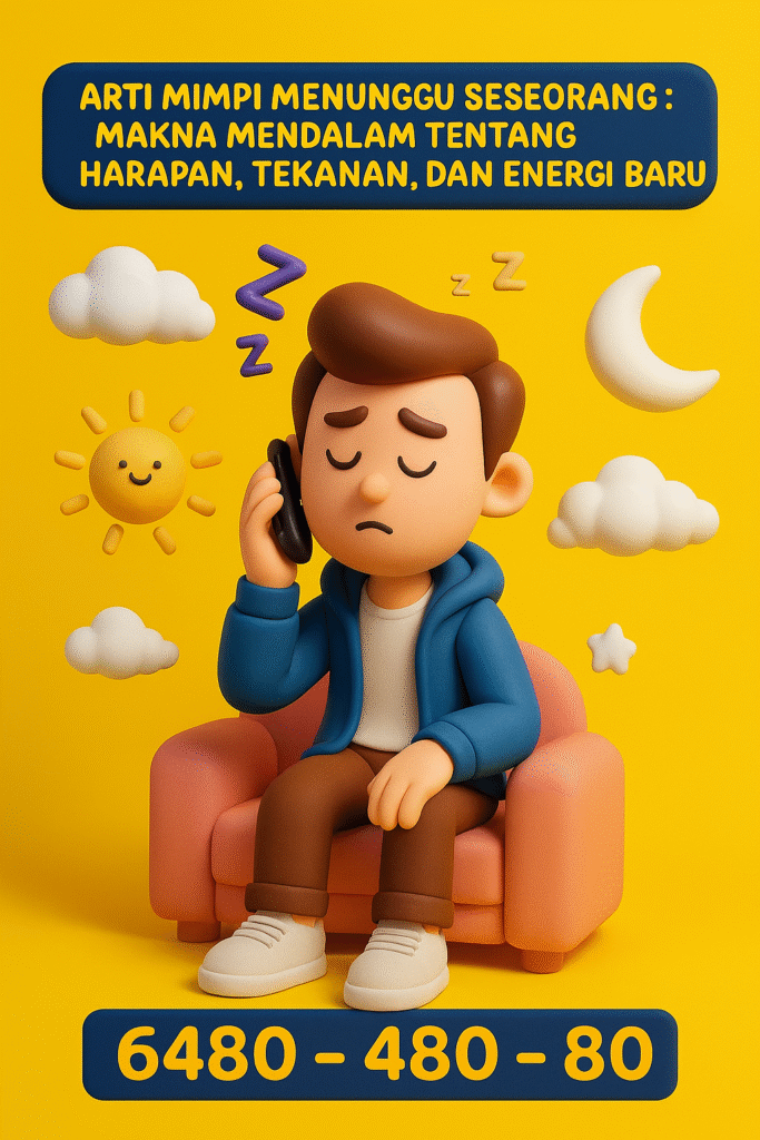 Arti Mimpi Menunggu Seseorang: Makna Mendalam Tentang Harapan, Tekanan, dan Energi Baru