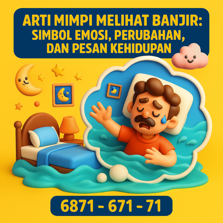 Arti Mimpi Melihat Banjir: Simbol Emosi, Perubahan, dan Pesan Kehidupan