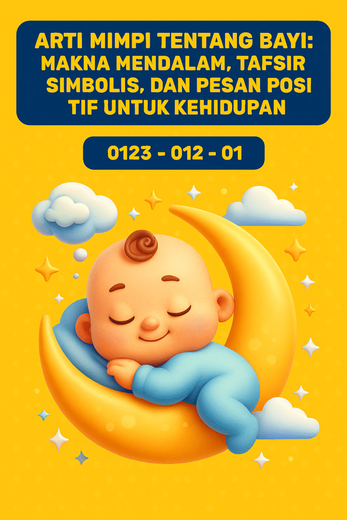 Arti Mimpi Tentang Bayi: Makna Mendalam, Tafsir Simbolis, dan Pesan Positif untuk Kehidupan