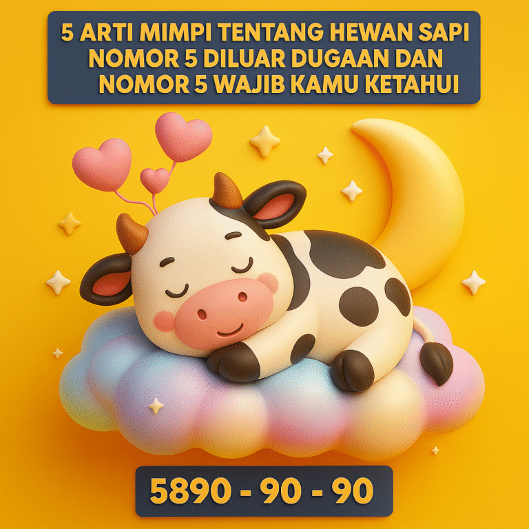 5 Arti Mimpi Tentang Hewan Sapi Nomor 5 Diluar Dugaan dan Nomor 5 Wajib Kamu Ketahui