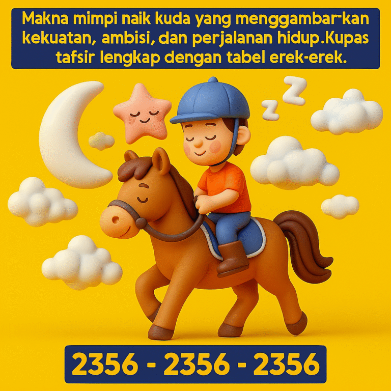 Arti Mimpi Naik Kuda: Makna Mendalam, Simbol Kekuatan, dan Pertanda Perjalanan Hidup