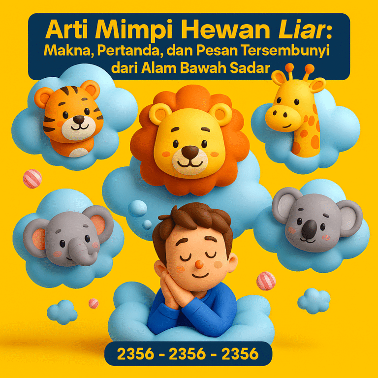 Arti Mimpi Hewan Liar: Makna, Pertanda, dan Pesan Tersembunyi dari Alam Bawah Sadar