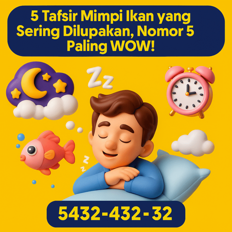 5 Tafsir Mimpi Ikan yang Sering Dilupakan, Nomor 5 Paling WOW!