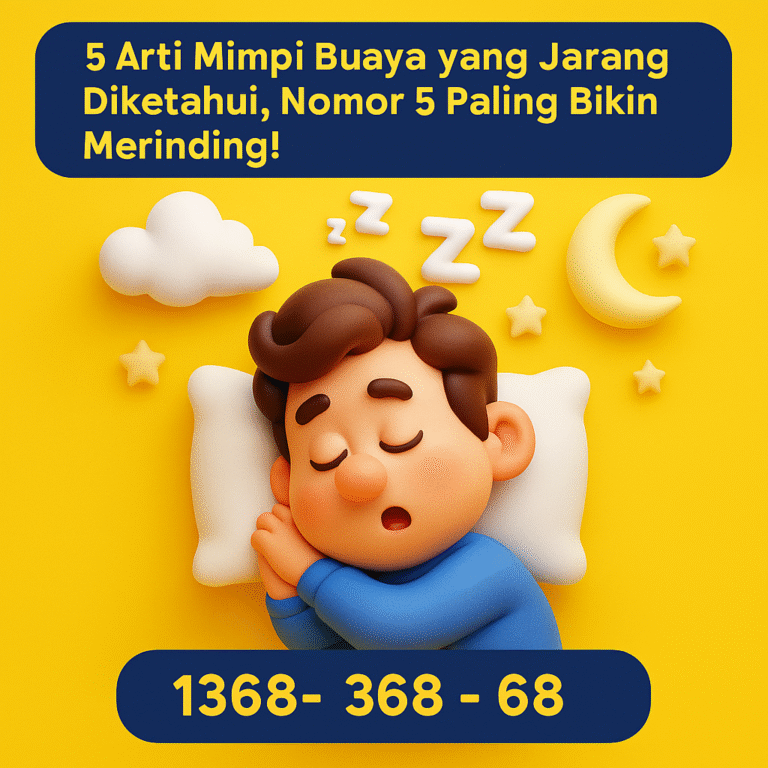 5 Arti Mimpi Buaya yang Jarang Diketahui, Nomor 5 Paling Bikin Merinding!