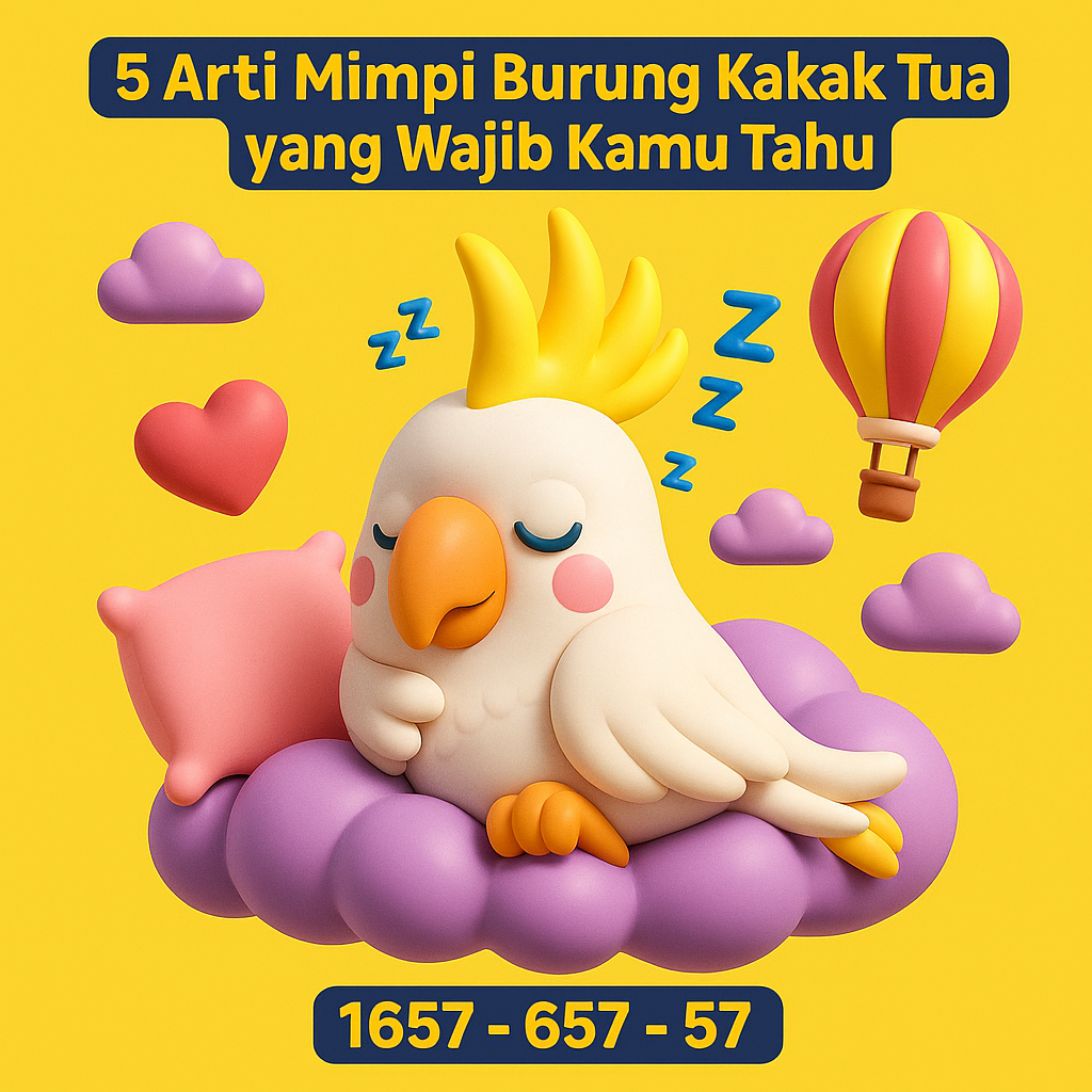 Temukan 5 arti mimpi burung kakak tua yang jarang diketahui, nomor 5 paling mengejutkan dan penuh makna mendalam.