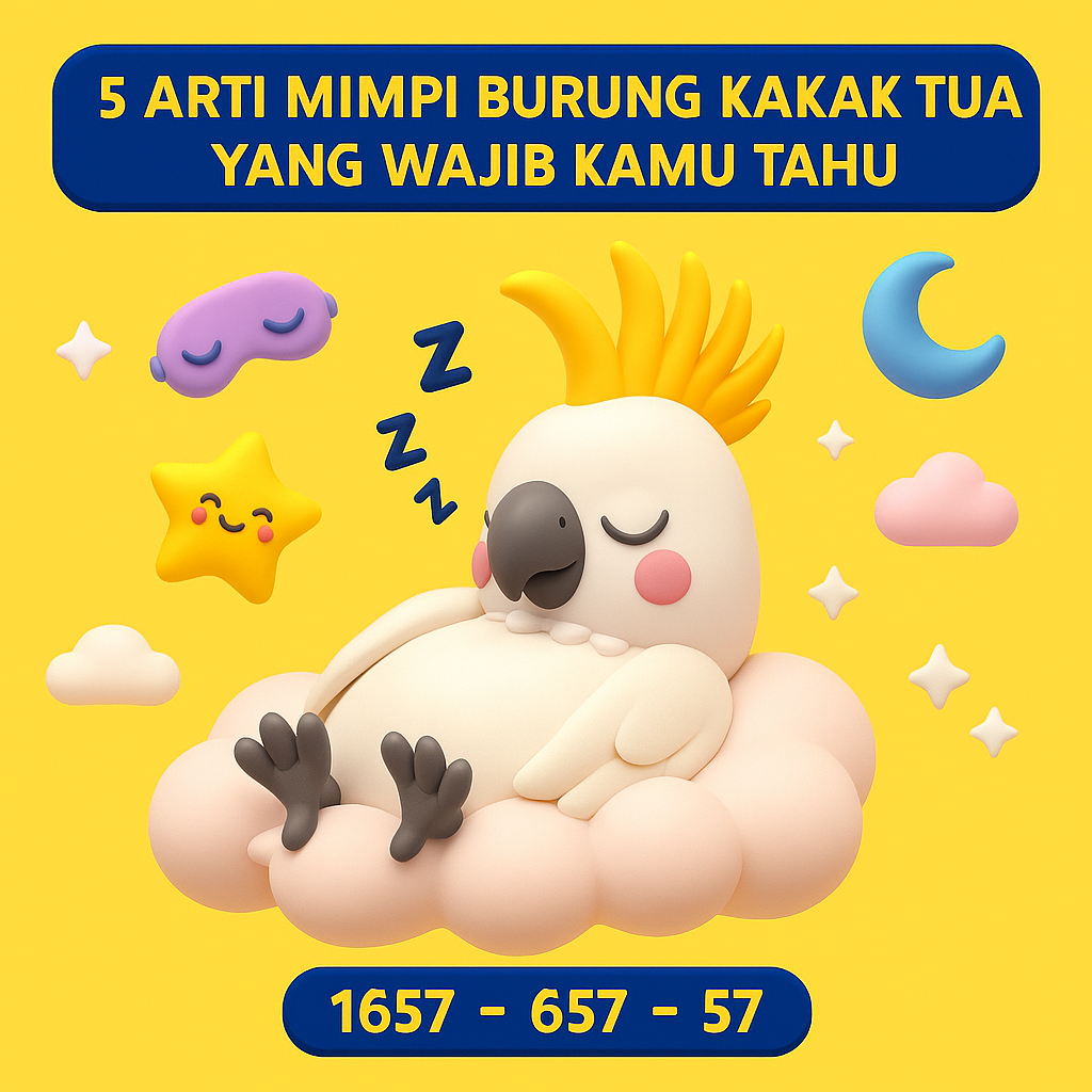 Temukan 5 arti mimpi burung kakak tua yang jarang diketahui, nomor 5 paling mengejutkan dan penuh makna mendalam.