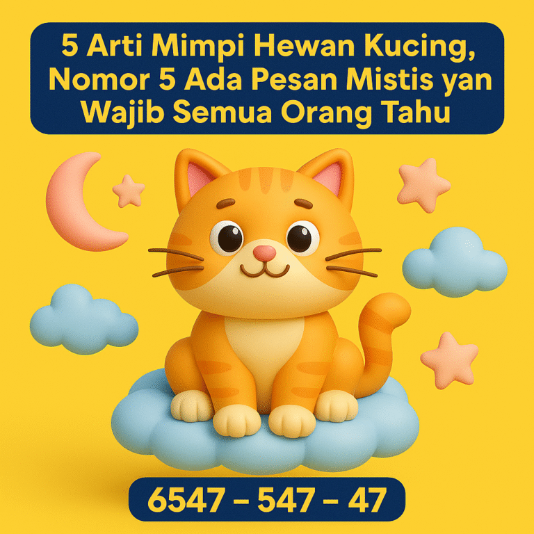 5 Arti Mimpi Hewan Kucing, Nomor 5 Ada Pesan Mistis yang Wajib Semua Orang Tahu