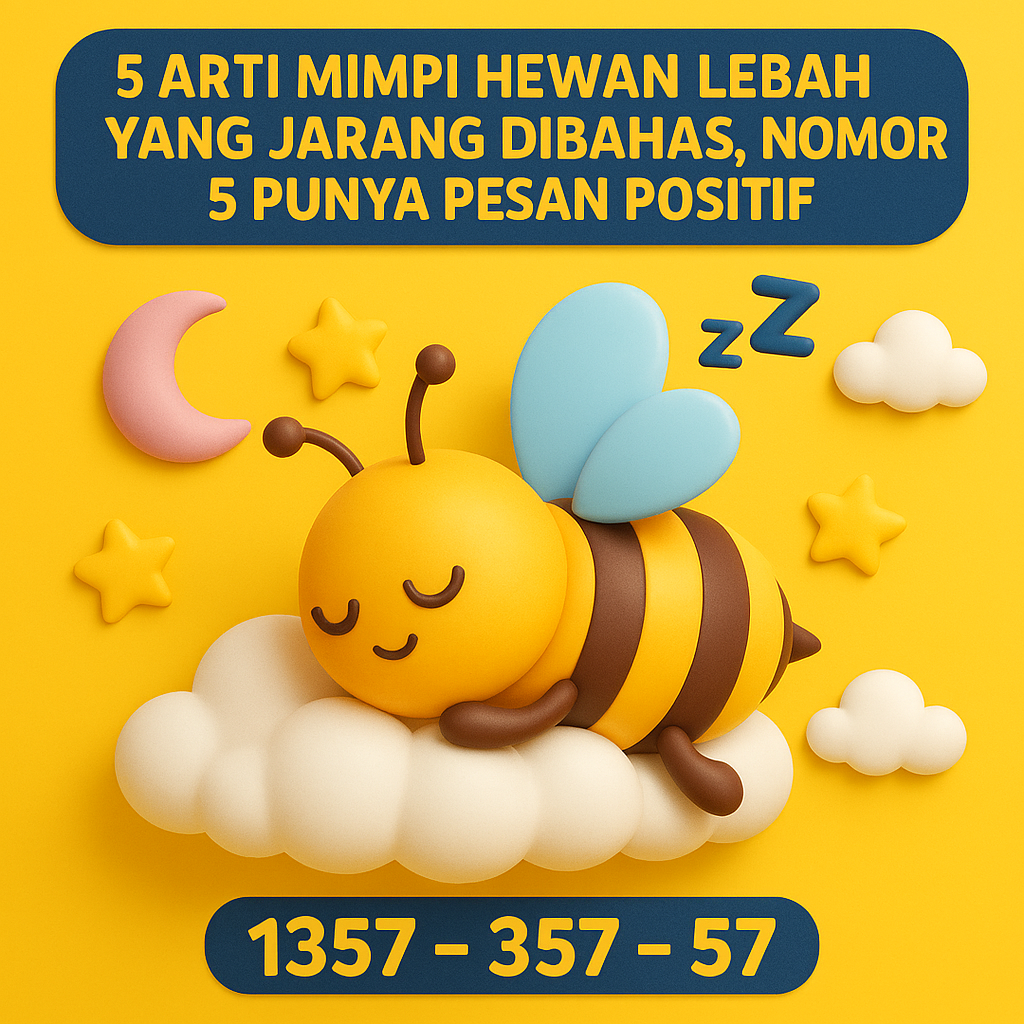 5 Arti Mimpi Hewan Lebah yang Jarang Dibahas, Nomor 5 Punya Pesan Positif