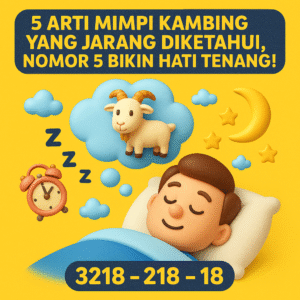 5 Arti Mimpi Kambing yang Jarang Diketahui, Nomor 5 Bikin Hati Tenang!