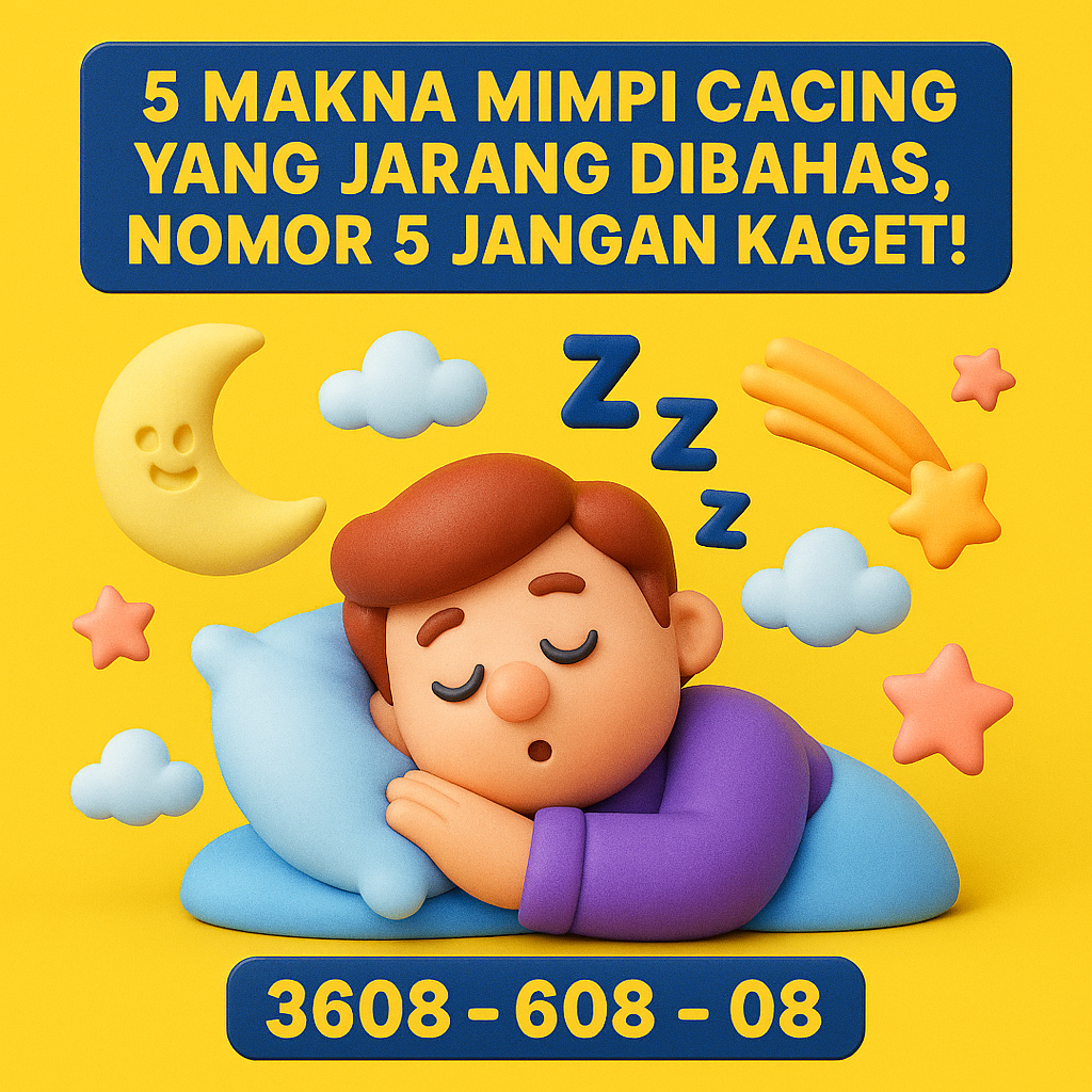 5 Makna Mimpi Cacing yang Jarang Dibahas, Nomor 5 Jangan Kaget!