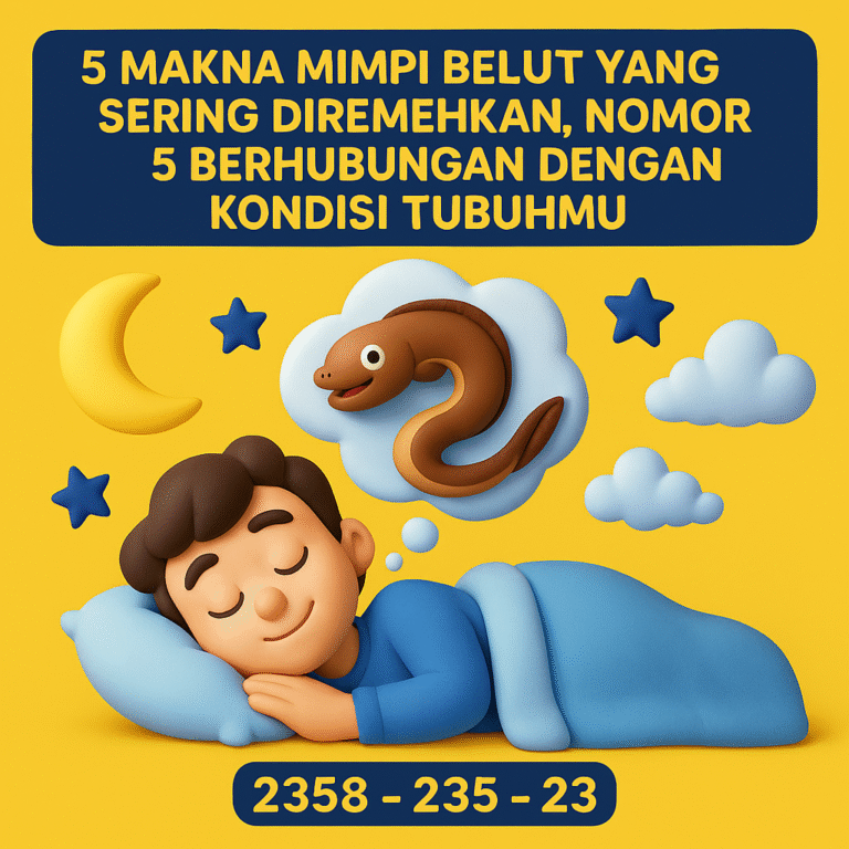 5 Makna Mimpi Belut yang Sering Diremehkan, Nomor 5 Berhubungan dengan Kondisi Tubuhmu