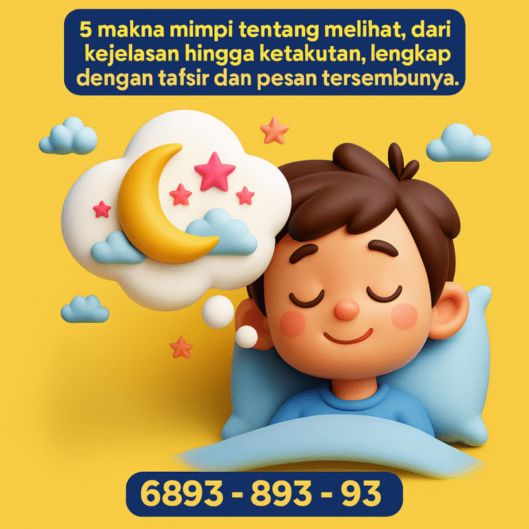 5 Arti Mimpi Tentang Melihat Yang Wajib Kamu Tahu