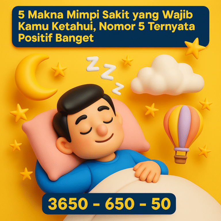 5 Makna Mimpi Sakit yang Wajib Kamu Ketahui, Nomor 5 Ternyata Positif Banget