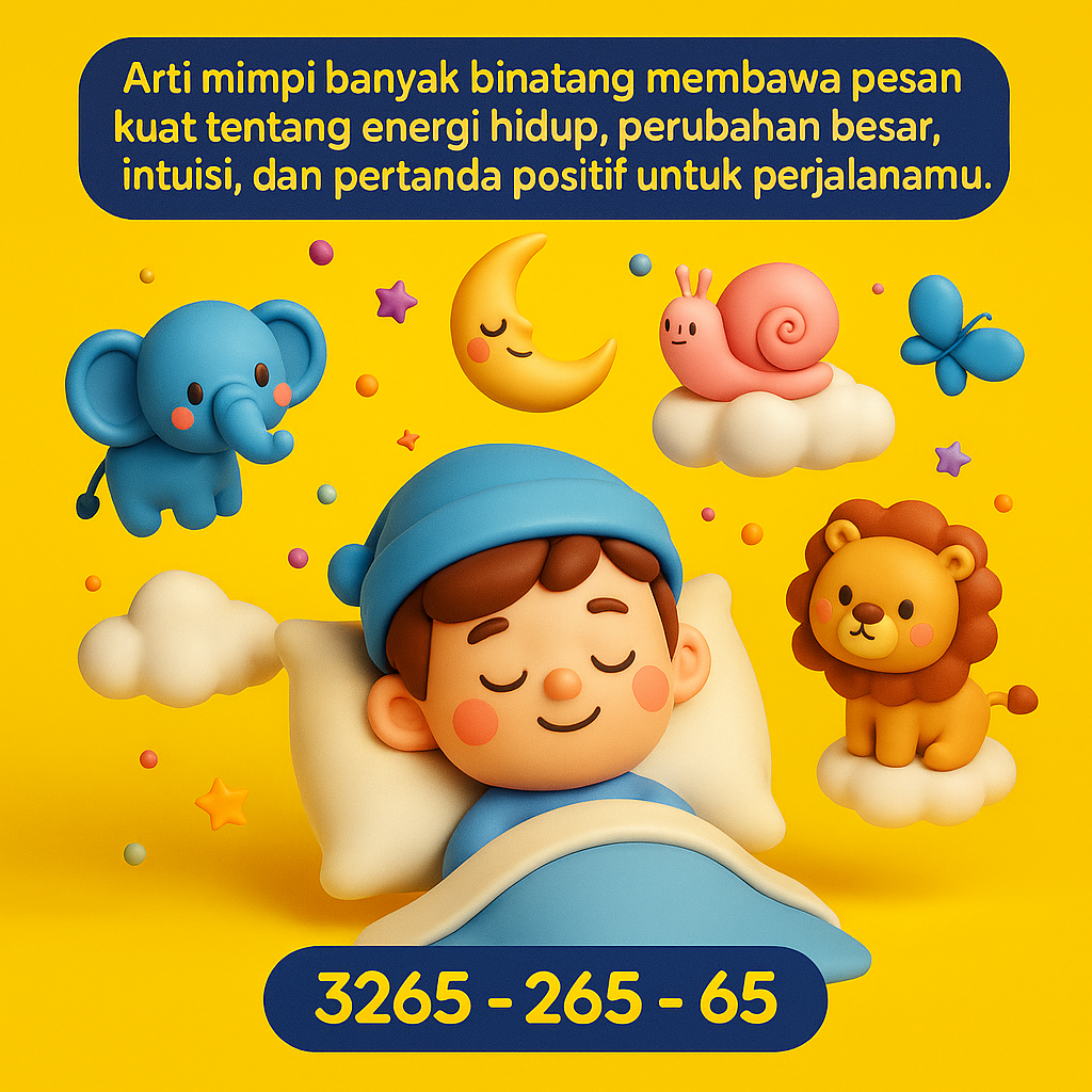 Makna Umum Mimpi Banyak Binatang