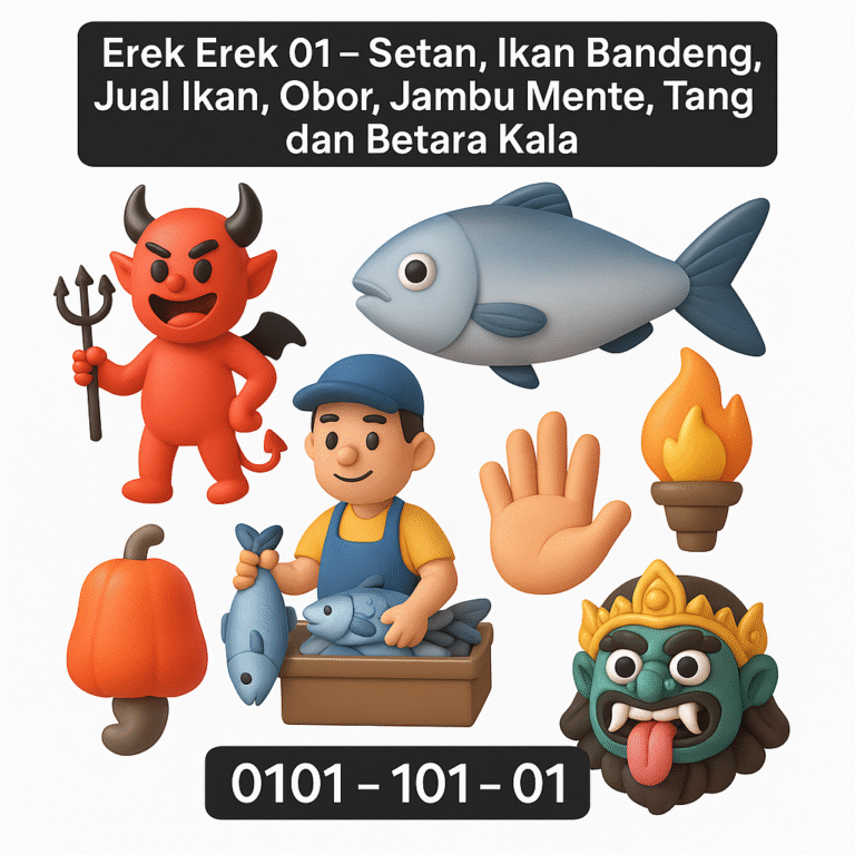 Erek Erek 01 – Setan, Ikan Bandeng, Jual Ikan, Obor, Jambu Mente, Tangan, dan Betara Kala