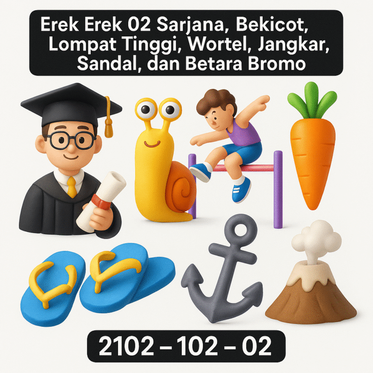 Erek Erek 02 Sarjana, Bekicot, Lompat Tinggi, Wortel, Jangkar, Sandal, dan Betara Bromo